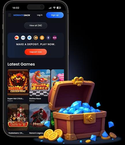 MonacoJack Casino Canada Mobile