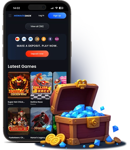 MonacoJack Casino Canada Mobile